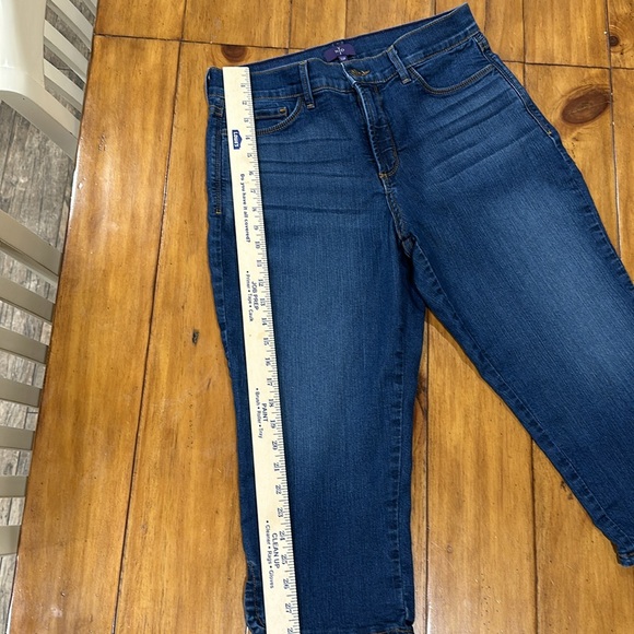 NEW YORK DJ ARIEL Crop Jeans Size 12 petite - Picture 5 of 12